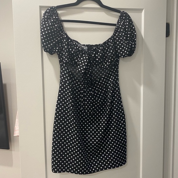 Plt Polka Dot Dress - Picture 2 of 4